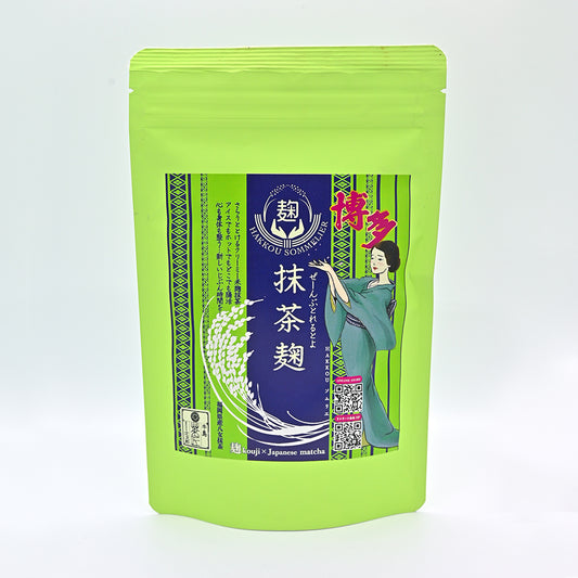 抹茶麹　- 麹 kouji×Japanese matcha -
